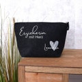 Gift - kindergarten teacher with heart and name | Kindergarten teacher gift idea farewell | personalized felt bag | farewell gift
