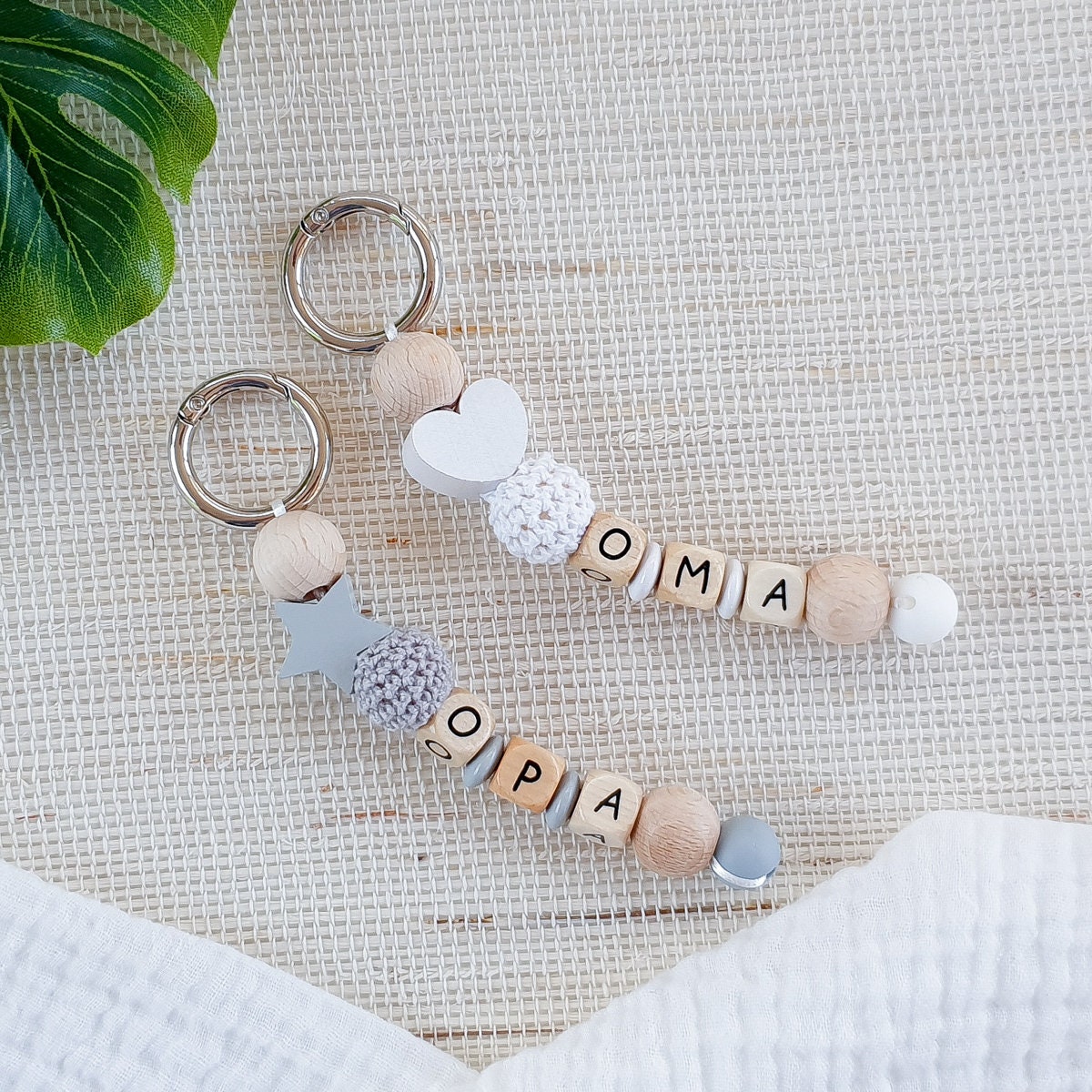 Keychain for Grandma & Grandpa
