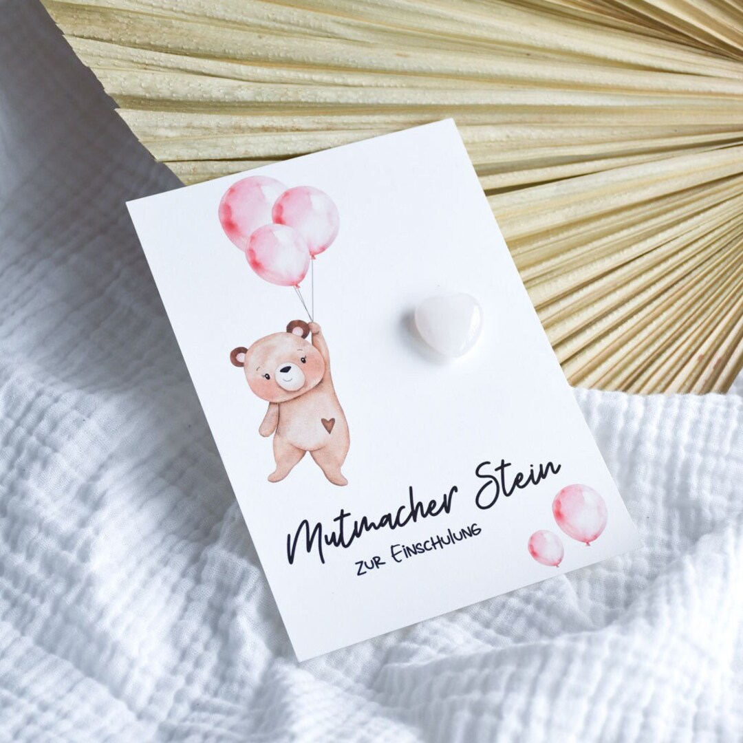 Glückssteine Set – 10 Stück Bunt, Polierte Trommelsteine, Mit Grußkarten & Geschenkbox