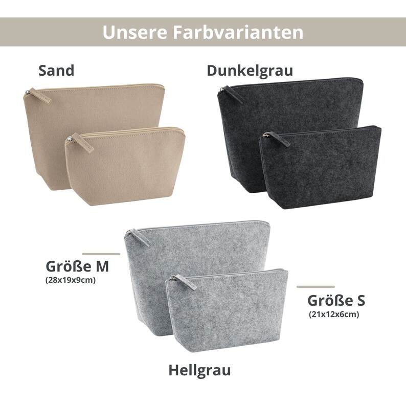 personalisierte Tasche aus Filz Ärztin mit Herz und Namen Glitzer Dankeschön Bild 4