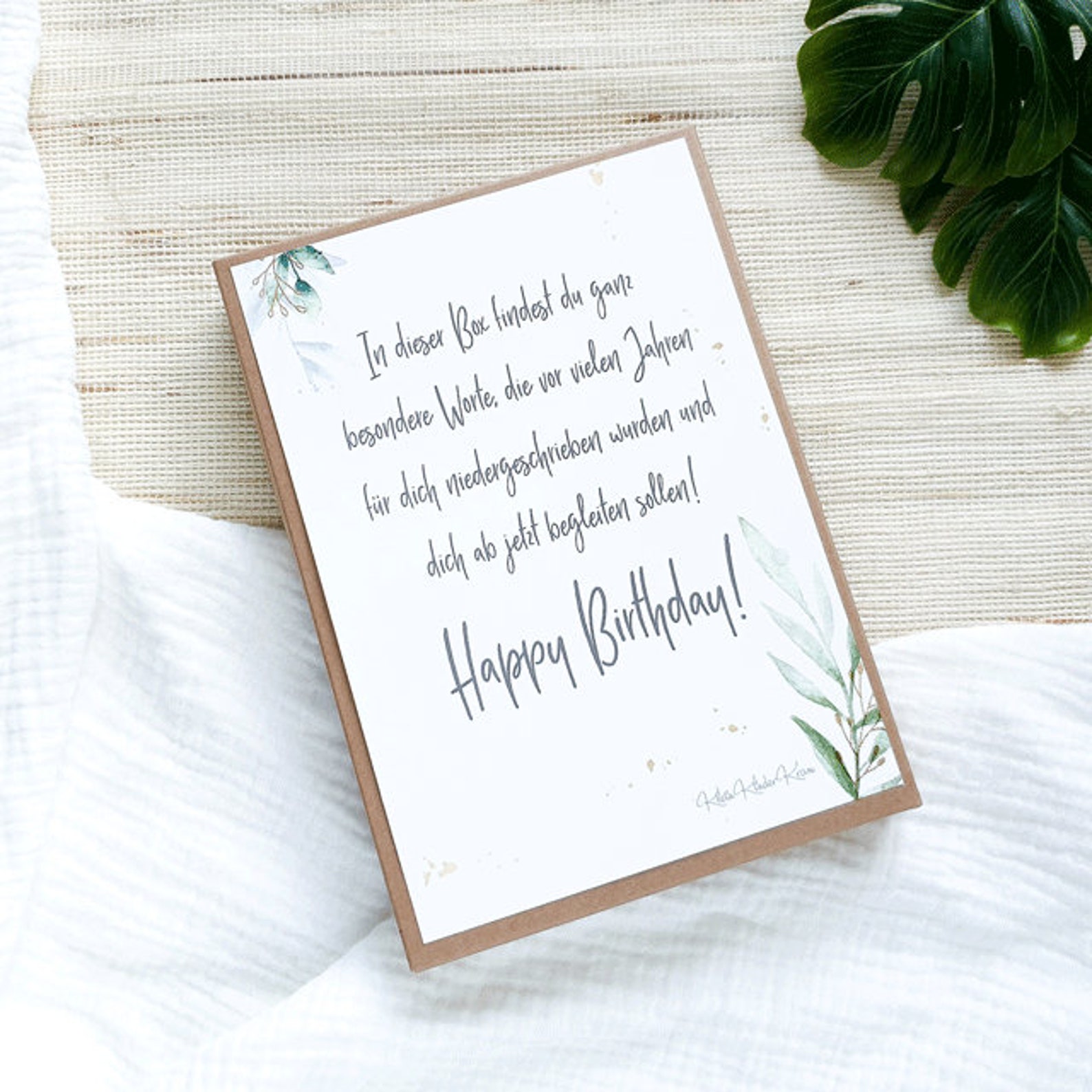 Zeitkapsel Karten-Box Erinnerungen zum 18. Geburtstag  Etsy