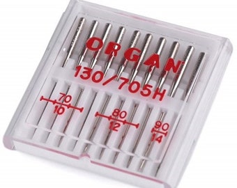 Organ Universal sewing machine needle, various sizes to choose from: 70 + 80 + 90