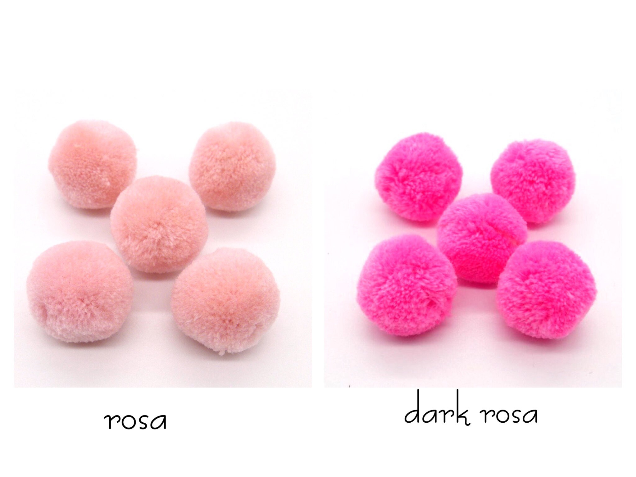 100 Bunte Pompons Im Bulk - 12 Mm Durchmesser, Sortierte Farben Für Bastelprojekte