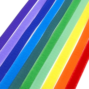 Bande auto-agrippante de 20 mm pour la couture – Bande auto-agrippante de 2 m, pour la couture et la confection de sacs