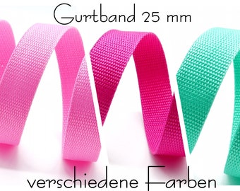 3 meters (0.75 EUR/meter), webbing, 25 mm