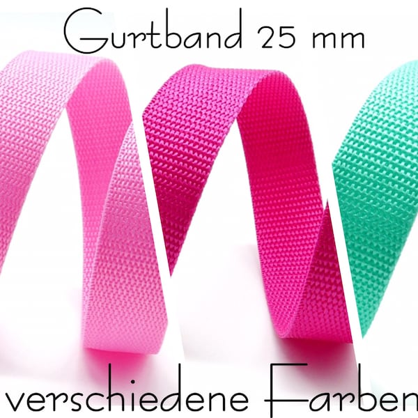 3 meters (0.75 EUR/meter), webbing, 25 mm