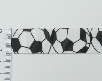 2 meters (EUR 1.60/meter), grosgrain ribbon football