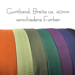 3 Meter (1,10 EUR/m), Gurtband, 40mm