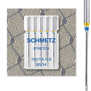 5 Schmetz Stretch sewing machine needle size 90