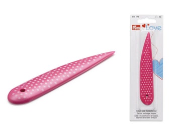 Corner and edge formers from Prym love, pink or turquoise