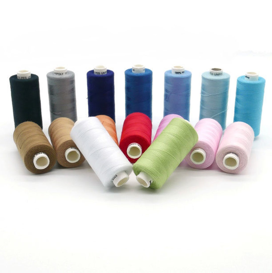 Unipoly Sewing Thread, 500 M, Thread Thickness 120 Etsy