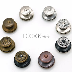 Boutons LOXX, différents designs et couleurs image 2