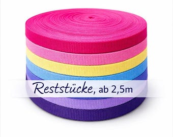 Resztki - (0,60 EUR/metr), taśma polipropylenowa o szerokości ok. 15 mm