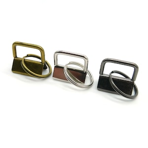 5 cordini vuoti 25 mm, argento, nichel nero, ottone anticato