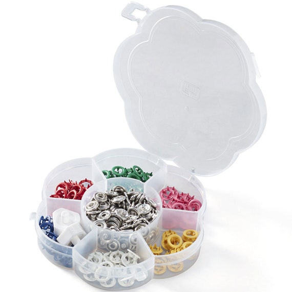 Pression Prym Boutons Love Color Snaps Mini Bleu Clair - Sachet De