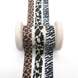 Morbidi elastici per capelli con stampa leopardata per donna