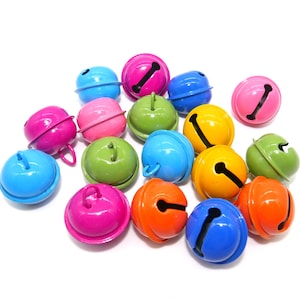 Schelle bells, 4 pieces, different colors to choose from