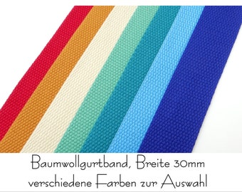 2 meters (1.60 EUR/meter), polycotton, webbing, 30 mm