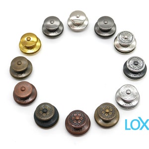 LOXX buttons, different designs and colors