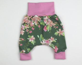 Pumphose Baby Kind Blumen Größe 62/68 Sofortkauf