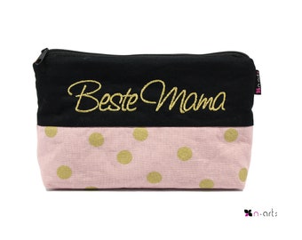 Beste Mama Kosmetiktasche