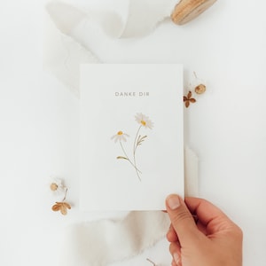 Postkarte danke dir - A6