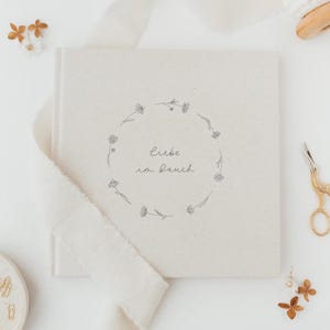 Schwangerschaftstagebuch - Liebe im Bauch - 9 Monate Bauchgefühle - für werdende Mamas - Geschenk zur Schwangerschaft - Erinnerungsalbum