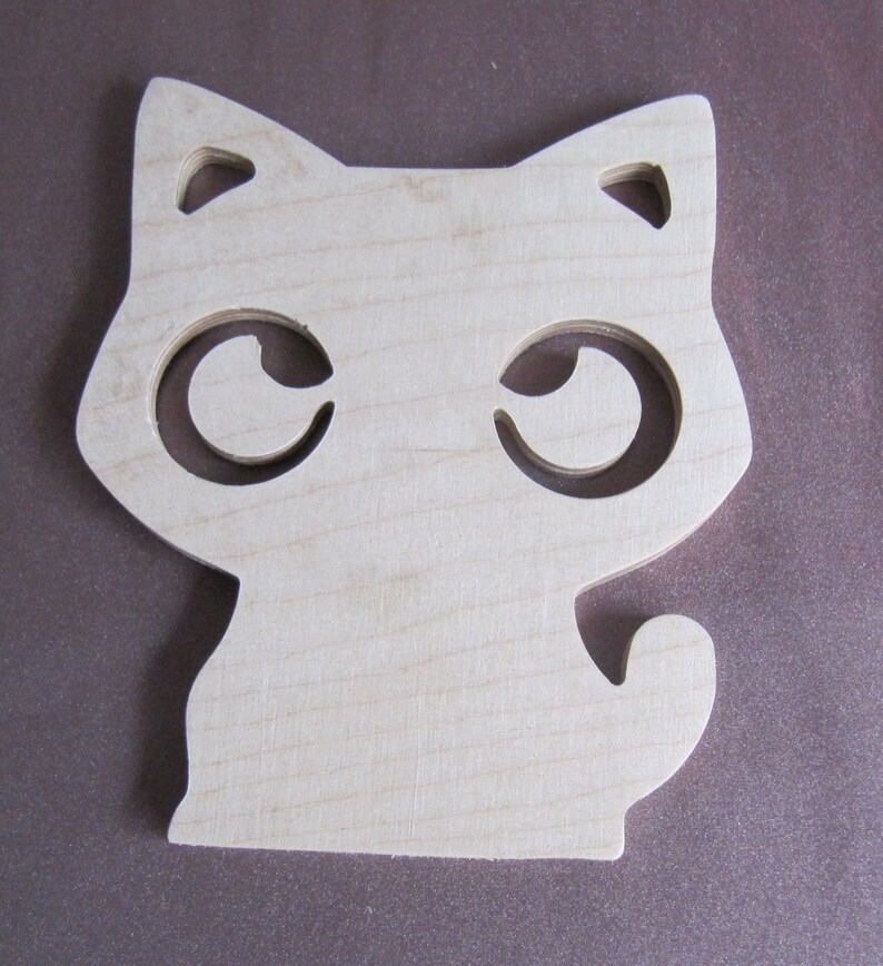 KATZE aus Holz / Gestalten Bild 4