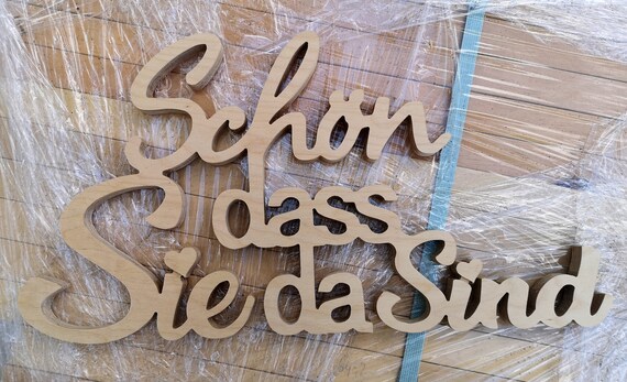 Schn Dass Sie Da Sind