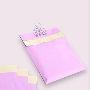 Geschenktüten Uni Pink | Papiertüten Flatbags