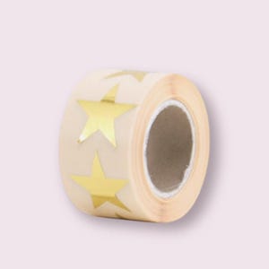 Aufkleber Sterne gold | Sticker Geburtstag Weihnachten Etiketten Hochzeit