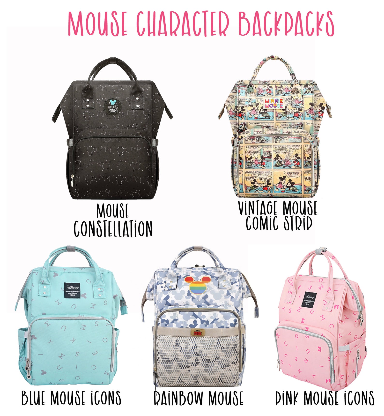 disney diaper backpack