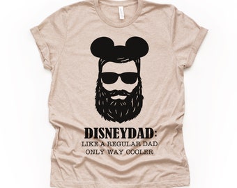 Disney Dad Shirt, Men's Disney Shirt, Disney Beard Shirt, Men's Mickey Shirt, Disney Tshirts, Matching Disney Shirts, Disney Family Shirts