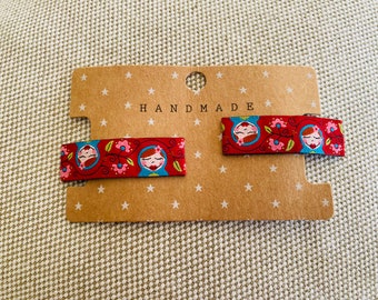 Hair clips Matryoshka