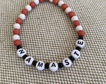 Beaded Bracelet Adult Namaste