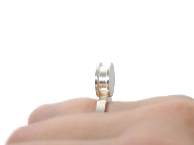 Ring moderner Silberschmuck, Sola 2 Bild 4