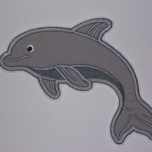 Xxl Delfin Stick Applikation Etsy