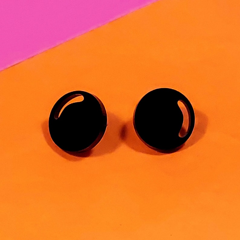 BUBBLE GUM. Stud Earrings image 3