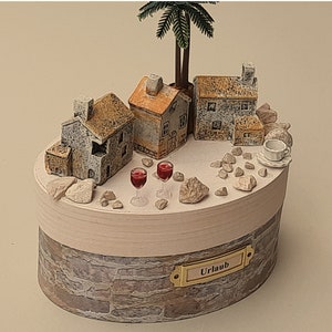 Urlaub Reisen Reisekasse Geschenkbox Miniatur Bild 4