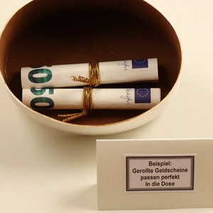 Jurist Juristin Richter Anwalt Rechtsanwalt Jurastudent Miniatur-Deko-Dose Geldgeschenk Bild 4