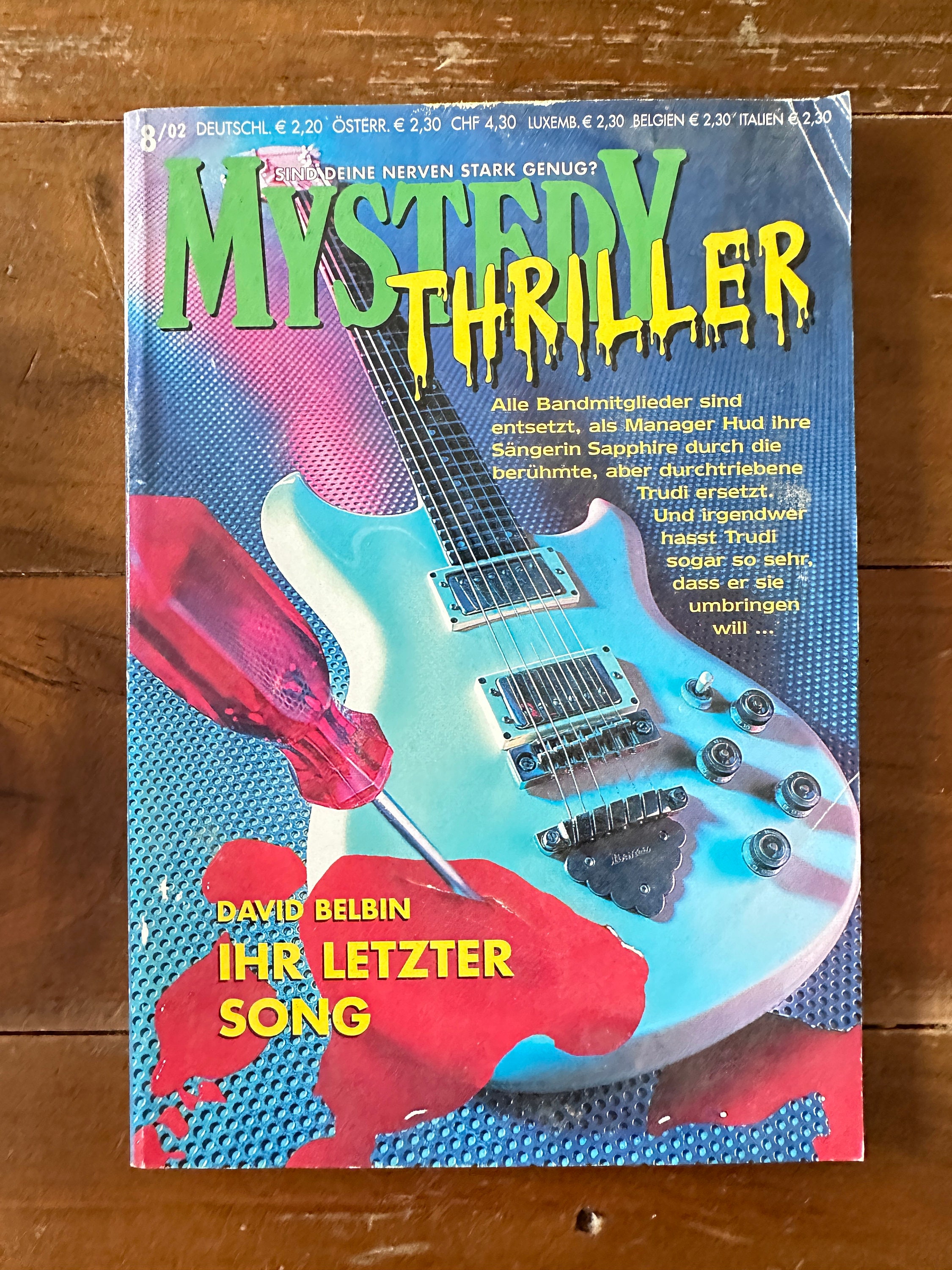 Denise Mystery THRILLER Cora Verlag Volume 80 8/2002 Her last song