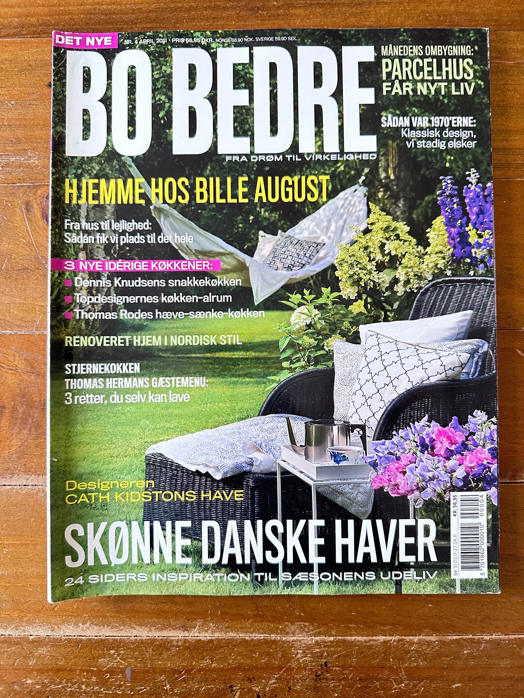 Bo Bedre Interior Design Magazine From Denmark 4-2011 - Etsy