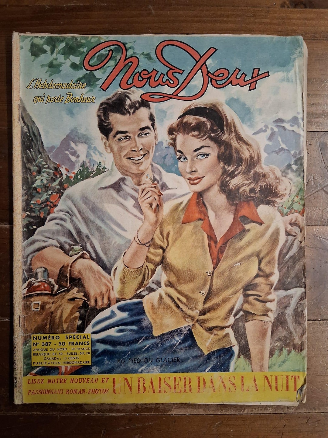 Nous Deux Magazine No 387 1950s 60s Photo Novels From Vintage nous-deux-magazine-no-387-1950s-60s-photo-novels-from-vintage
