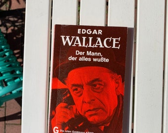 Edgar Wallace the red thrillers Goldmannverlag 1960s The man who knew everything TB