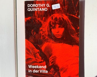 Edgar Wallace die roten Krimis Goldmannverlag 60er Jahre Weekend in der Villa TB