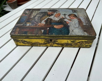 wunderschöne Vintage Dose Blech,Stillleben  Brocante, Vintage, Shabby Chic - Tin can