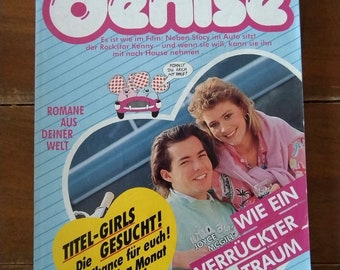 Denise Happy Denise No. 246 Volume 3 2-89 blue - rare Cora Verlag Like a crazy dream