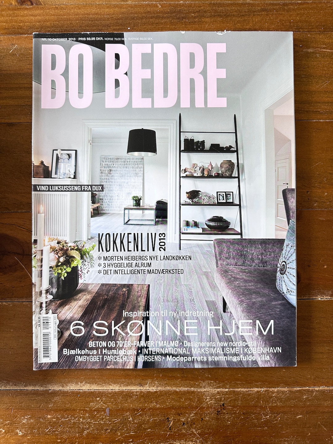 Bo Bedre Interior Design Magazine From Denmark 10-2013 - Etsy