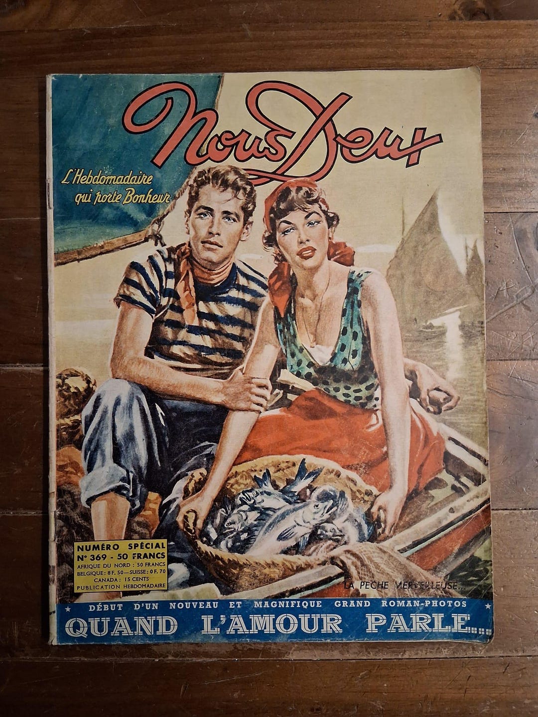 Nous Deux Magazine No 369 1950s 60s Photo Novels From Vintage nous-deux-magazine-no-369-1950s-60s-photo-novels-from-vintage