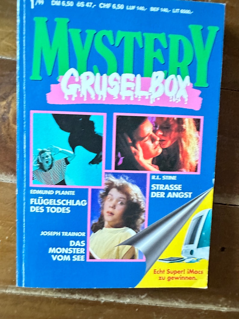 Denise Mystery Cora Verlag SUPER GRUSELBOX issue 1/1999 super rare volume 10 image 1